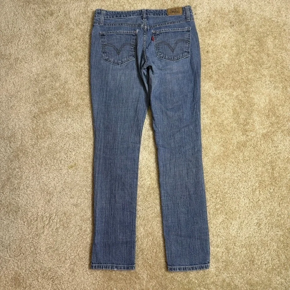 Levi's‎ 518 Skinny Jeans Women's Size 5 Short Blue Stretch Denim 29x29